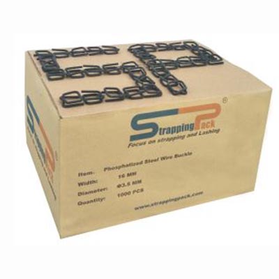 Phosphatized Steel Wire Strapping Buckle