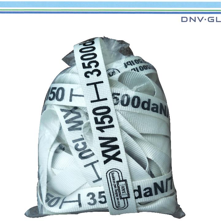 GL Certificate 38mm x 3500 daN Polyester Woven Lashing Strap
