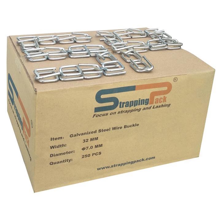 32mm mm Galvanized Steel Wire Cross Buckle