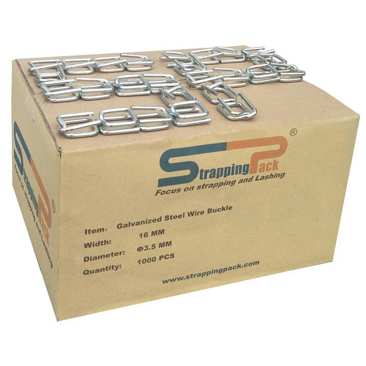16mm Galvanized Steel Wire Cross Buckle