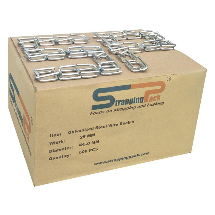 25mm Galvanized Steel Wire Cross Buckle